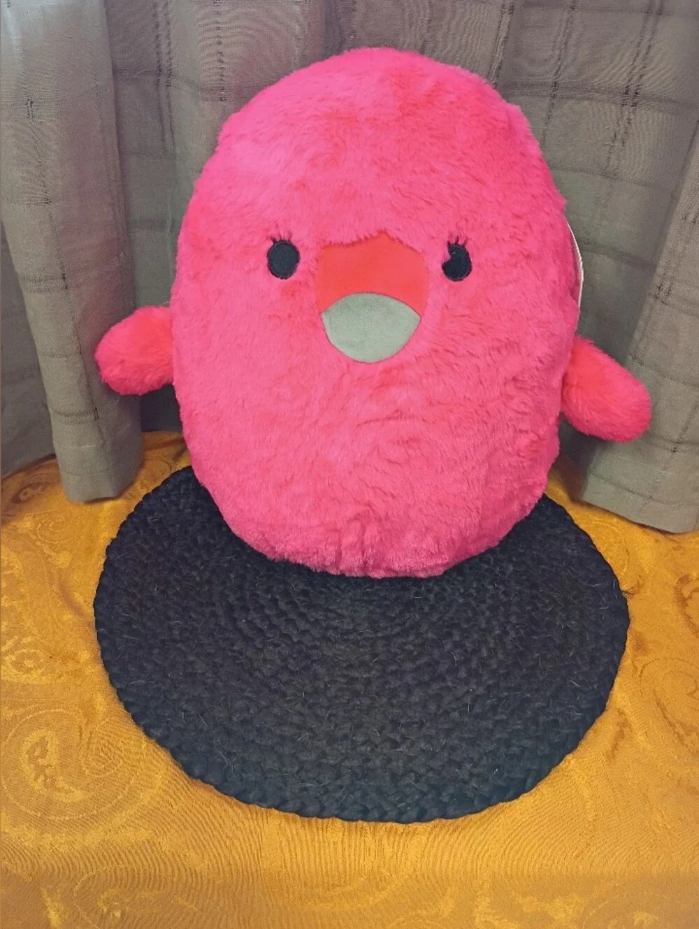NWT Original Squishmallows Fuzz A Mallow Cookie The Pink Flamingo Size 12